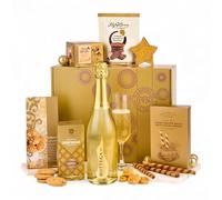 Thornton & France Elegance Sparkling Luxury Christmas Hamper With Prosecco & Chocolates | Sweet & Savoury Treats To Share | Prosecco Christmas Hamper Gift box | 7 Delicious Items