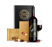Thornton & France Red Wine & Chocolates Hamper Gift | Malbec Red Wine, Chocolate Selection, Gift For All Occasions