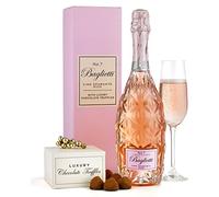 Thornton & France Sparkling Wine & Chocolates Gift Set For Her Rose Wine