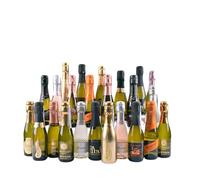 Thornton & France Sparkling Wine Party Pack With 24 Mini Bottles of Bubbly (24 x 20cl)