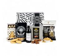 Thornton & France Wine & Treats Gift Box - Red Wine Hamper with Waters Edge Shiraz & Gourmet Snacks - Luxury Wine Gift Set for Birthdays, Thank You Gifts & Special Occasions