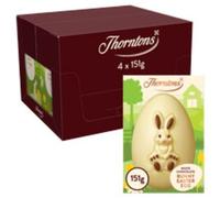 Thorntons Child White Bunny Egg 4x 151 g Easter Gift For Kids