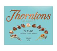 Thorntons Classic Chocolate Gift Box, Assorted White, Milk and Dark Chocolates, 449 g
