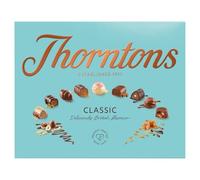 Thorntons Classic Chocolate Gift Box, Christmas Gifts, Assorted White, Milk and Dark Chocolates, 449 g