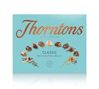 Thorntons Classic Chocolate Gift Box, Perfect for Gifting, Assorted White, Milk and Dark Chocolates, 449 g