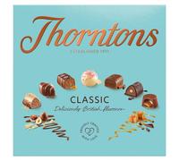 Thorntons Classic Chocolate Hamper, Christmas Gifts, Chocolate Gifts for Women, Men, Milk, White, Dark Chocolate Selection Box, 262g