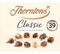 Thorntons Classic Collection Of Milk, Dark & White Chocolate 449G Perfect for Birthday, Christmas, New year 2024 with 3 free christmas card.