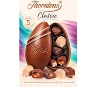 Thorntons Classic Milk Chocolate Egg 150G Perfect For Easter Egg Hunt School Offices Favourites Easter Gifts for Kids, Adults, Men & Women