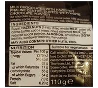 Thorntons Continental Alpini Praline Milk Chocolate Bag 110g