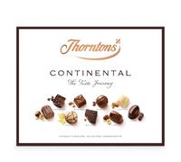 Thorntons Continental Chocolate Gift Box for Women and Men, Christmas Gifts, Valentines Gift, Inspired by European Flavours, Assorted Milk, White, Dark Chocolate, 454g