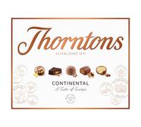 Thorntons Continental, Valentines Chocolate Gift, Unique Flavours Milk, White, Dark Chocolate, 264g