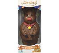 Thorntons Milk Chocolate Cheeky Reindeer Figure, Made with 100% Cocoa Butter, No Artificial Colour, Suitable for Vegetarians, 200g