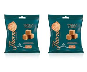 Thorntons New Vanilla Fudge Bag 85g, 2 Pack Bundle For Someone Special by Experts Supplies Ltd