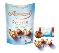 Thorntons Pearls Salted Caramel Sensation 167g - Milk Chocolates with Gooey Salted Caramel Filling, Perfect for Sharing