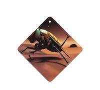 Thorny Fire Rockhopper Pattern Car Air Fresheners 6 Pcs Square Hanging Aromatherapy Tablets Scented Fresheners For Bedroom Bathroom
