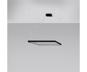 Thoro Lighting Nelya Aluminium Black 1 Light Classic Chandelier