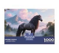 Thoroughbred, 1000-piece Jigsaw Puzzle, Enjoyable Challenge for Quiet Evenings, Perfect As A Thoughtful Gift, Suitable for Ages 12+, Horse, 38x26cm/1000pcs