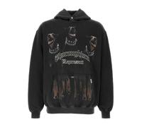 Thoroughbred Charcoal Cotton Sweatshirt - male - REPRESENT - Hoodies - Gray - M - Sweatshirts & Hoodies M
