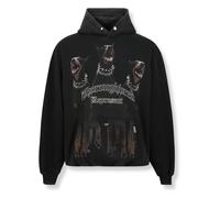 Thoroughbred Hoodie- male- REPRESENT- Hoodies- Black- S- Sweatshirts & Hoodies S