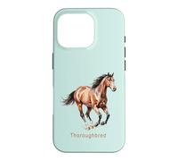 Thoroughbred Horse Breed Art Case for iPhone 16 Pro
