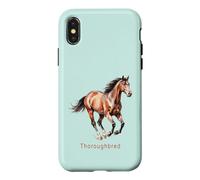 Thoroughbred Horse Breed Art Case for iPhone X/XS
