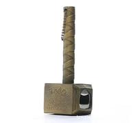 Thor's Hammer Bottle Opener, Vintage Beer Cap Opener | With Textured Non-Slip Handle, Novelty Soda Bottle Remover for Home Bar Pub Party, Unique Gift for Men Dad Beer Lovers