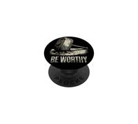Thor's Hammer Mjölnir Be Worthy Nordic Mythology PopSockets Adhesive PopGrip
