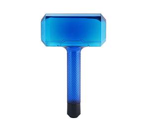 Thor's Hammer Sports Bottle-Unique Shape, Good Choice for Fitness use, Role Playing and Gifts (Blue)