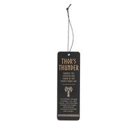 Thor's Thunder Wooden Bookmark | Norse Viking Symbol Bookmark | Mythology Gift for Readers