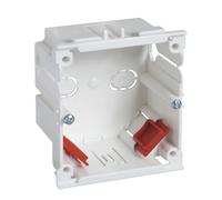 Thorsman 5586150 1-Gang White Channel Mounting Box