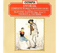 Thorson & Thurber - Dvorak: Works For Piano Duet Vol.1 - Slavonic Dances Opp. 46 & 72