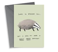 thortful Badger Birthday Wishes