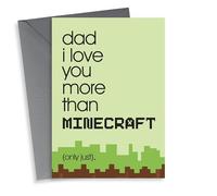thortful Funny Minecraft Gaming Fathers Day for Dad