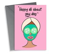 thortful Happy All About You Day - Pamper & Spa - Birthday or Thankyou - Friends & Mums