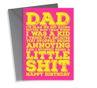 thortful Happy Birthday Dad - I'm glad we get along now