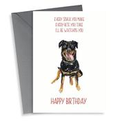 thortful Happy Birthday from the rottweiler