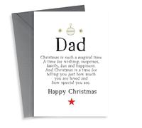 thortful Happy Christmas to a special Dad who is loved so much