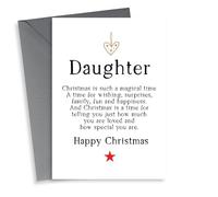 thortful Happy Christmas to a Special Daughter who is loved so much