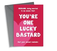 thortful Husband You're One Lucky Bastard