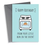 thortful Little Bun In The Oven - Happy Birthday From Bump