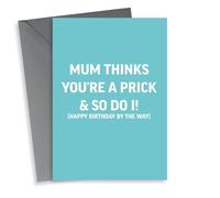 thortful Mum thinks you're a prick