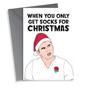 thortful Owen Farrell Stare - Only Socks for Christmas