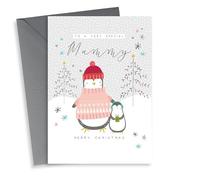 thortful To A Very Special Mummy - Cute - From the Kids - Christmas Penguins - Christmas