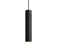 Thorup Copenhagen Cartridge Pendant Long Black Burnished Brass