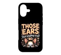 Those Ears Hear Everything Except No Boston Terrier Case for iPhone 17