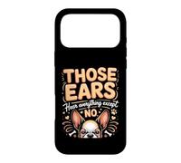 Those Ears Hear Everything Except No Boston Terrier Case for iPhone 17 Pro Max
