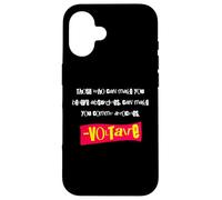 Those who can make you believe absurdities - Voltaire (Punk) Case for iPhone 16