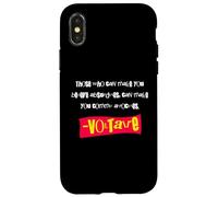 Those who can make you believe absurdities - Voltaire (Punk) Case for iPhone X/XS