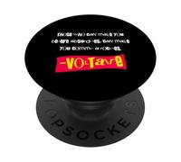 Those who can make you believe absurdities - Voltaire (Punk) PopSockets Adhesive PopGrip