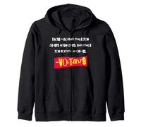 Those who can make you believe absurdities - Voltaire (Punk) Zip Hoodie